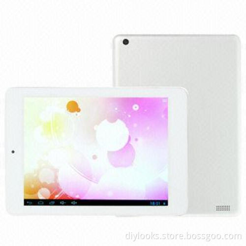 Y82 Silver 8.0-inch Capacitive Touch Screen Android 4.1 Tablet PCs with DDR3 1GB Memory